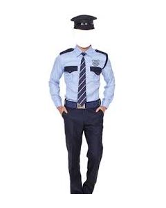 security SHIRT F/S. -Blackish blue (30)