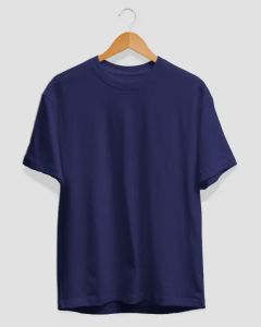 Plain Navy Blue T- shirt