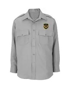 security Shirt H/s silver gery28