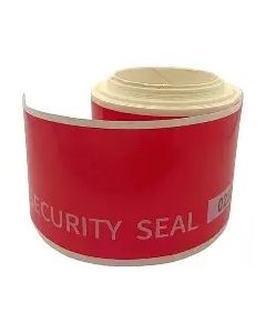 security SLEEVE  LABEL