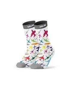 SOCKS AIRLINE F COLOR